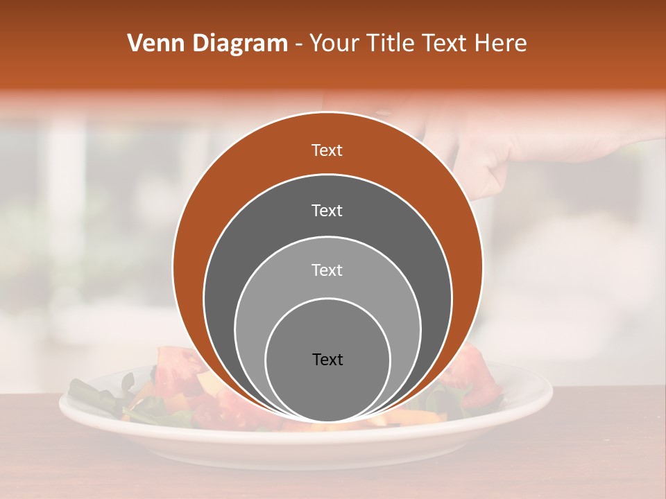 Paprika Dishware Salt PowerPoint Template