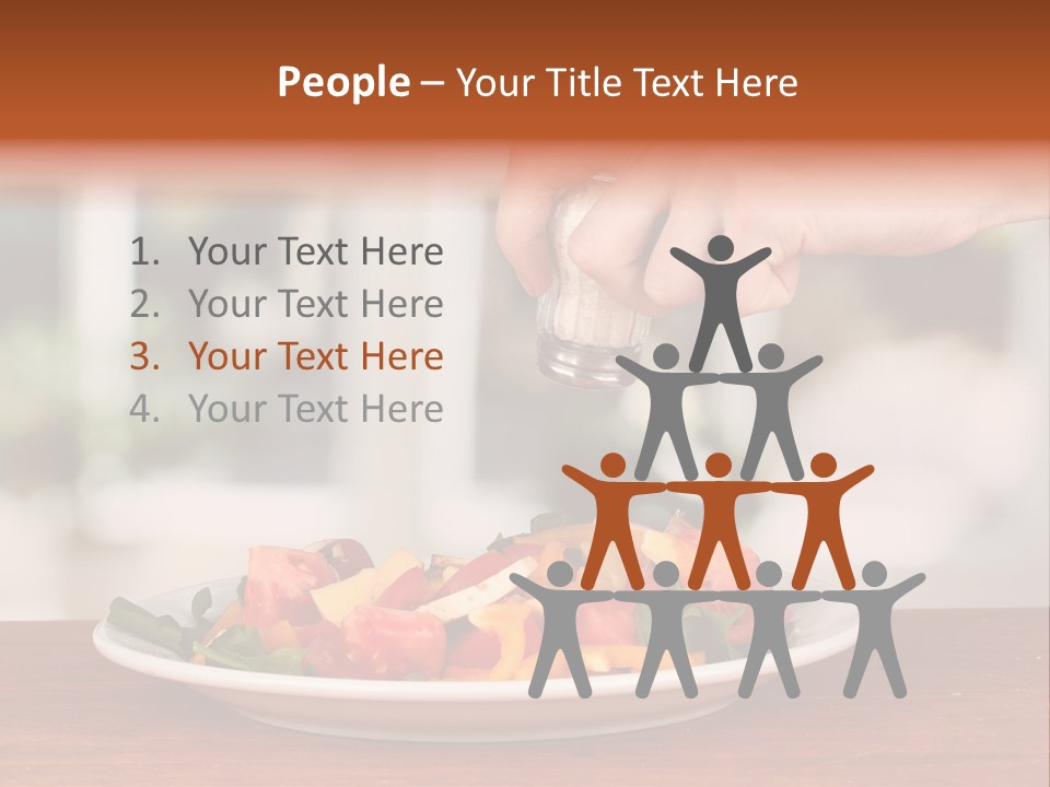 Paprika Dishware Salt PowerPoint Template