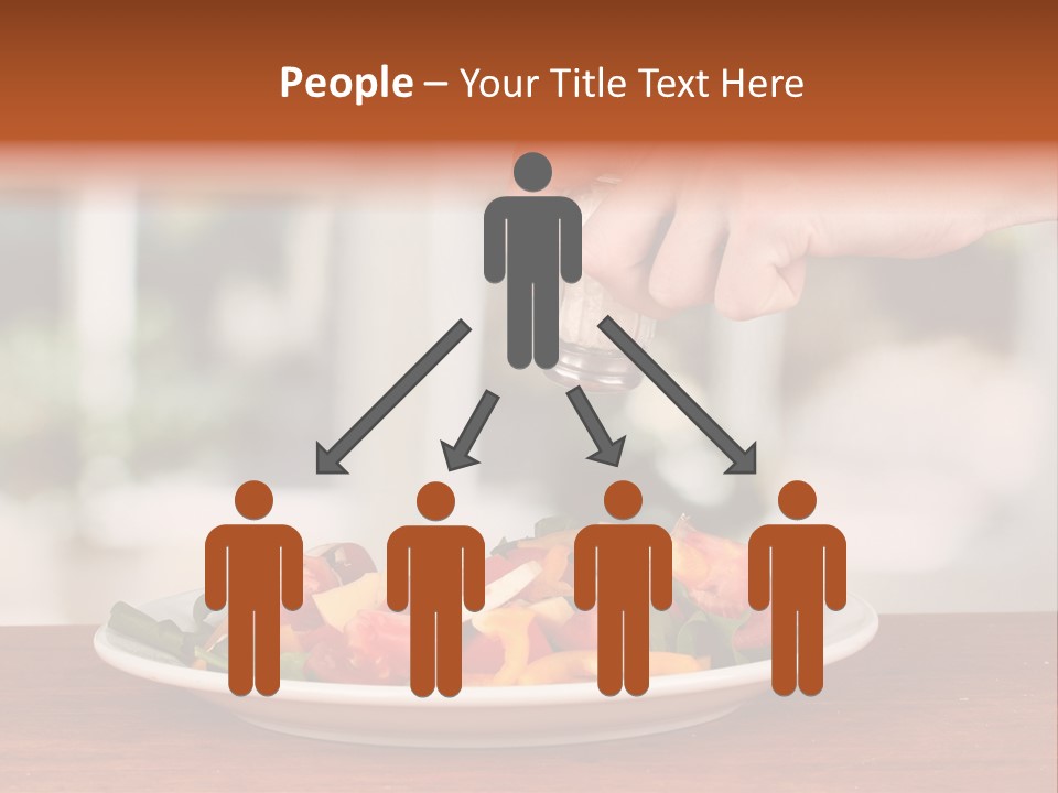 Paprika Dishware Salt PowerPoint Template