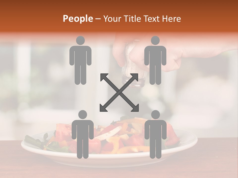Paprika Dishware Salt PowerPoint Template