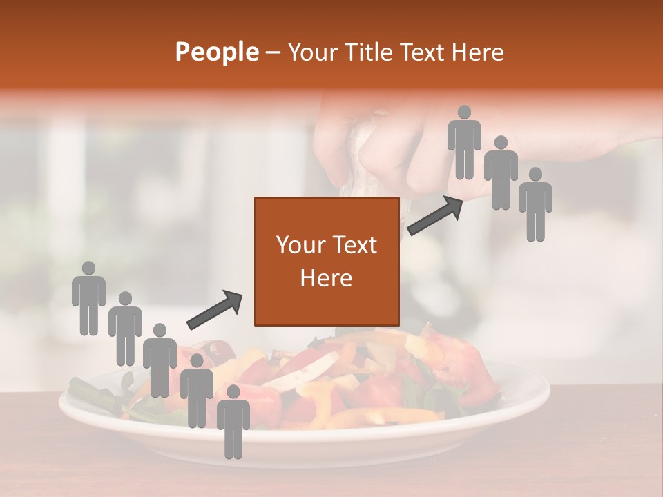 Paprika Dishware Salt PowerPoint Template