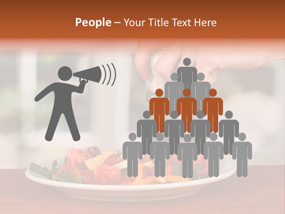 Paprika Dishware Salt PowerPoint Template