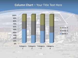 Hurricane Break Debris PowerPoint Template