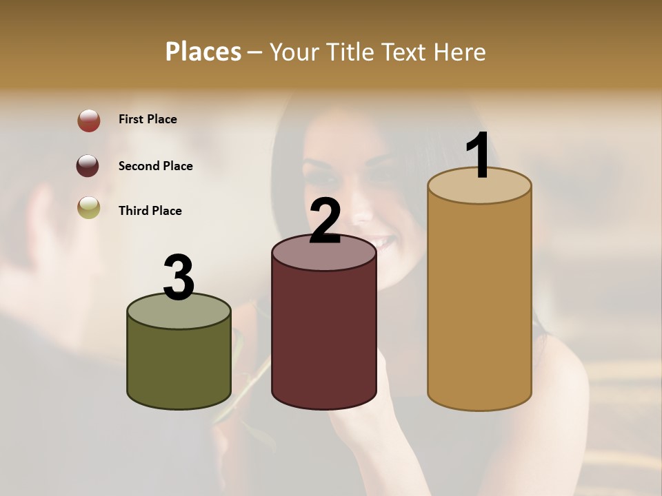 Bar Date Cafe PowerPoint Template