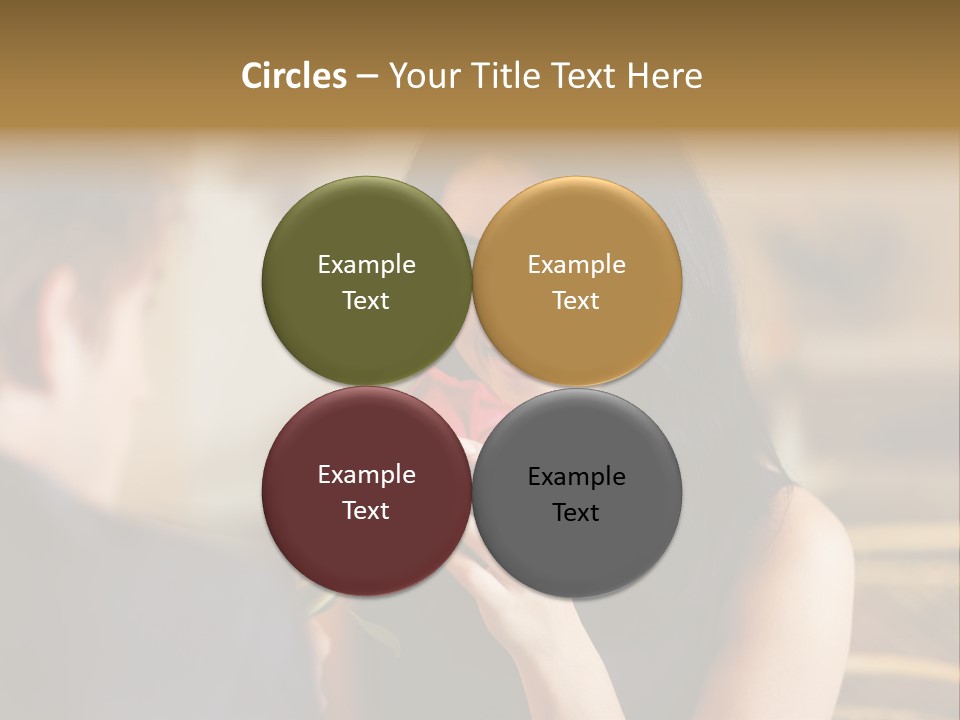 Bar Date Cafe PowerPoint Template