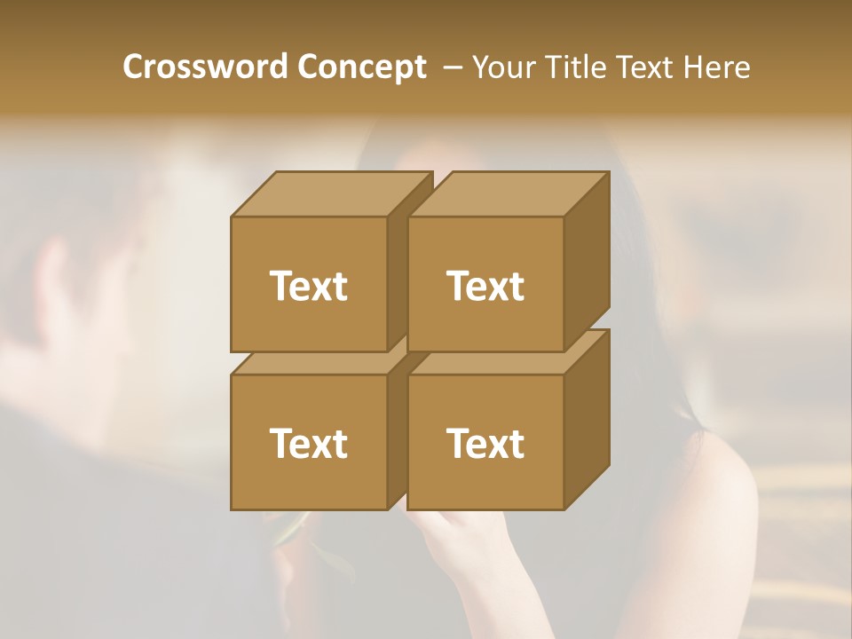 Bar Date Cafe PowerPoint Template