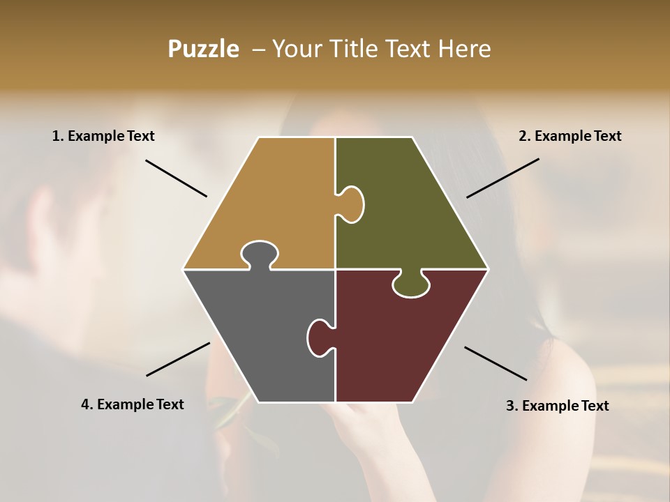 Bar Date Cafe PowerPoint Template