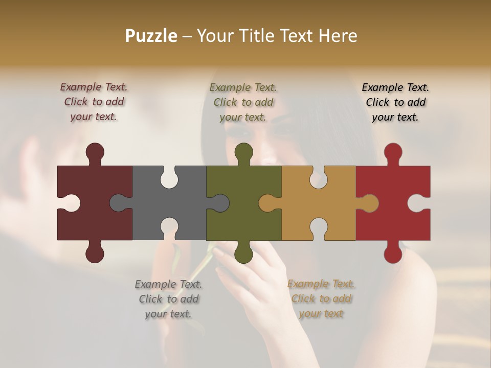 Bar Date Cafe PowerPoint Template