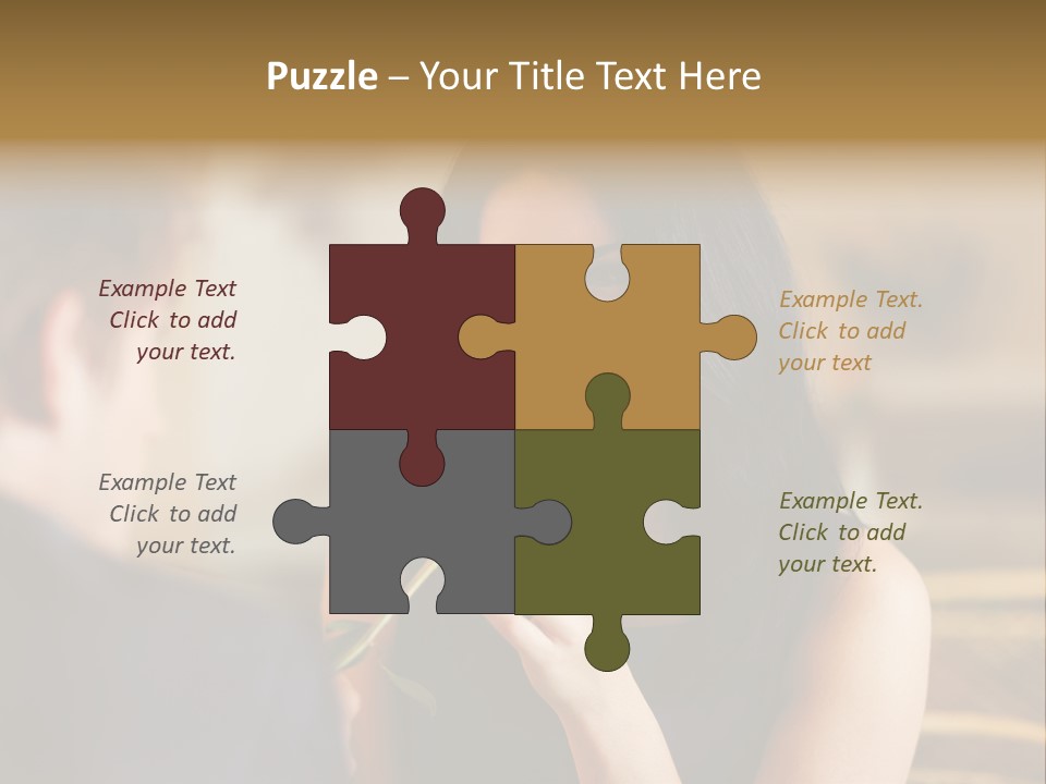 Bar Date Cafe PowerPoint Template