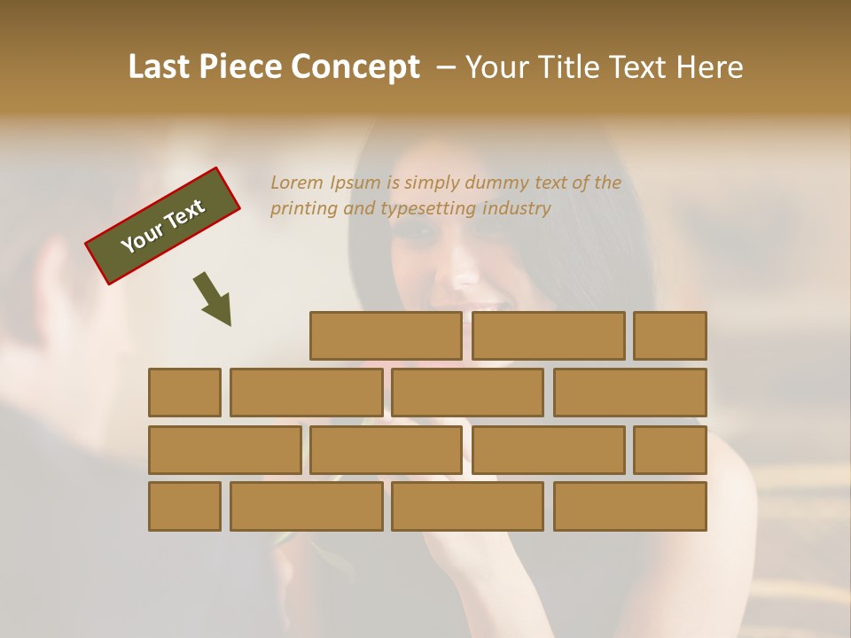 Bar Date Cafe PowerPoint Template