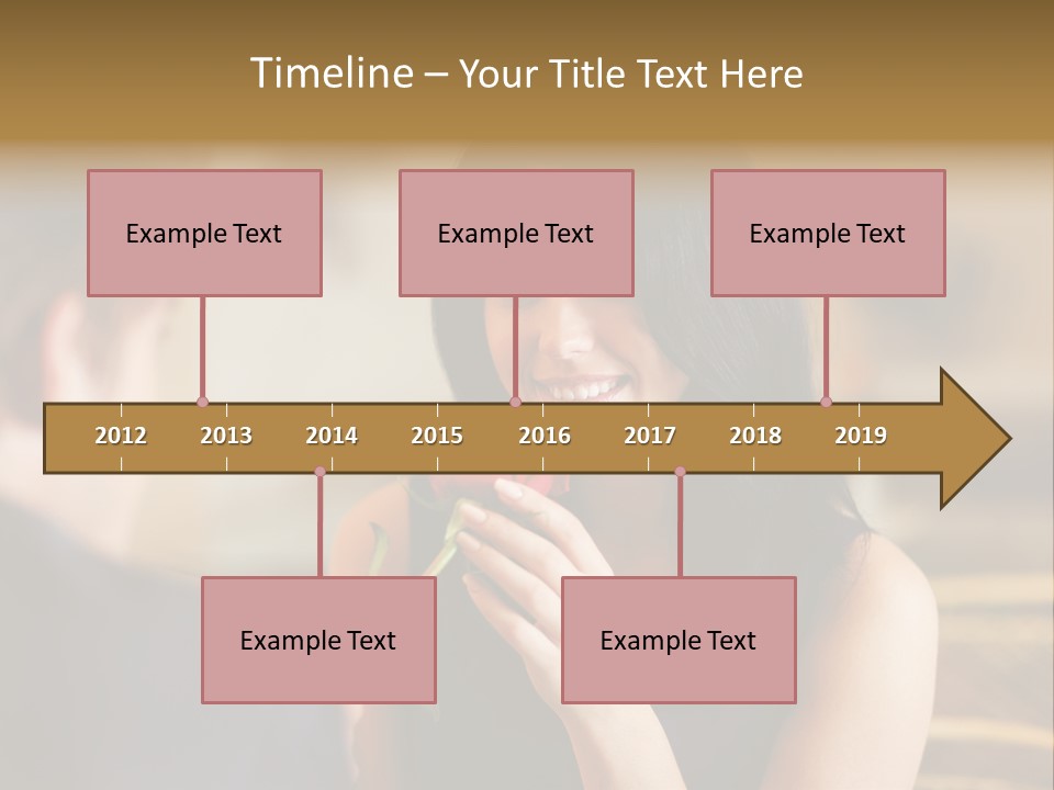Bar Date Cafe PowerPoint Template