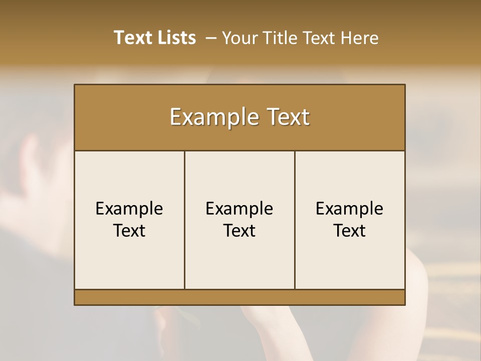 Bar Date Cafe PowerPoint Template