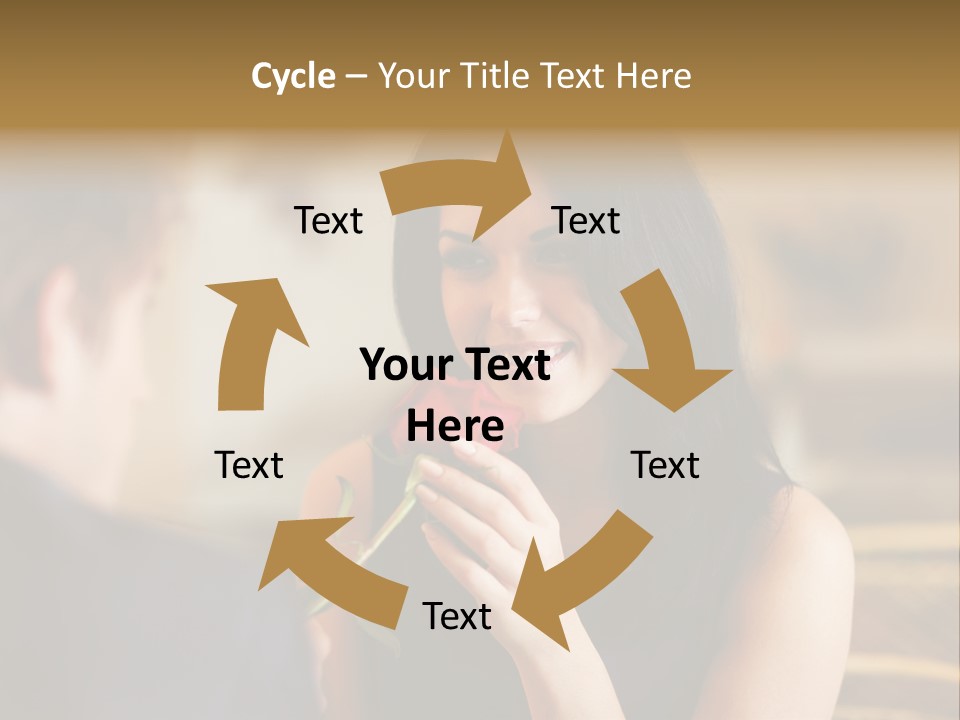 Bar Date Cafe PowerPoint Template