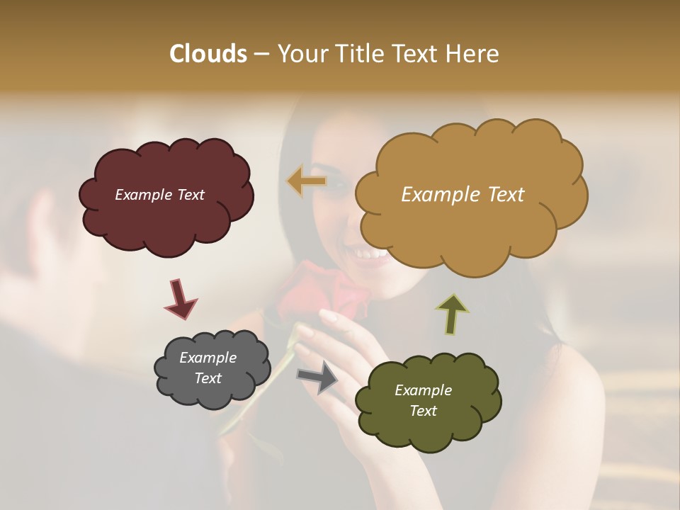 Bar Date Cafe PowerPoint Template