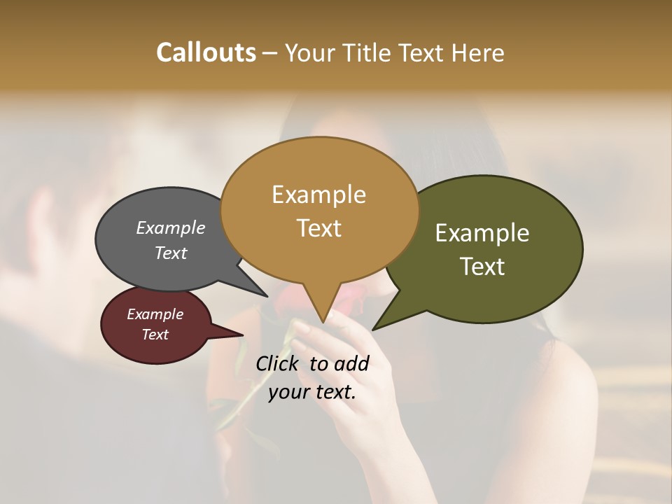 Bar Date Cafe PowerPoint Template