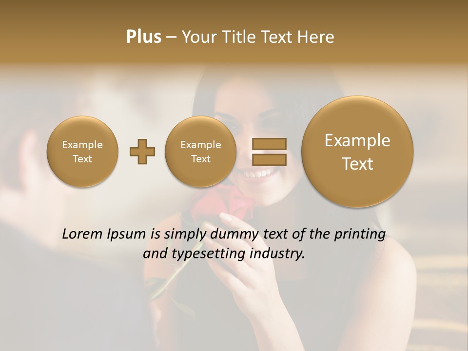 Bar Date Cafe PowerPoint Template