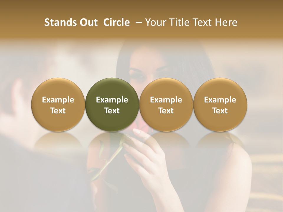 Bar Date Cafe PowerPoint Template