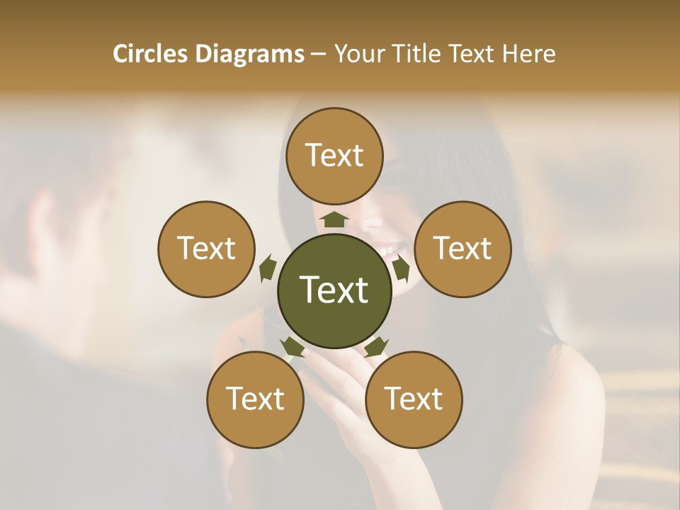 Bar Date Cafe PowerPoint Template