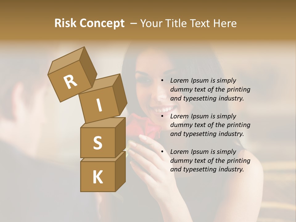 Bar Date Cafe PowerPoint Template