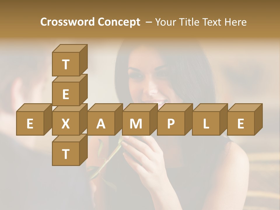 Bar Date Cafe PowerPoint Template