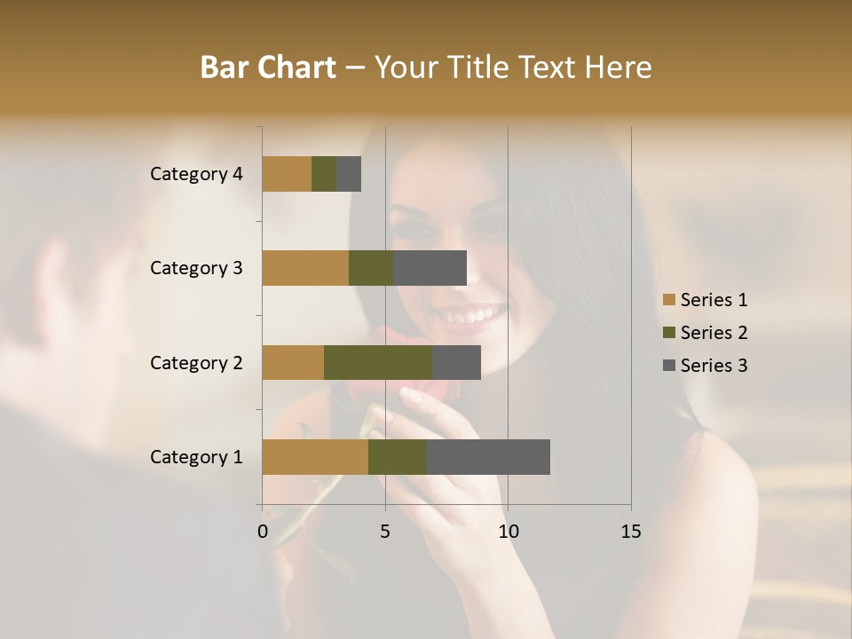 Bar Date Cafe PowerPoint Template