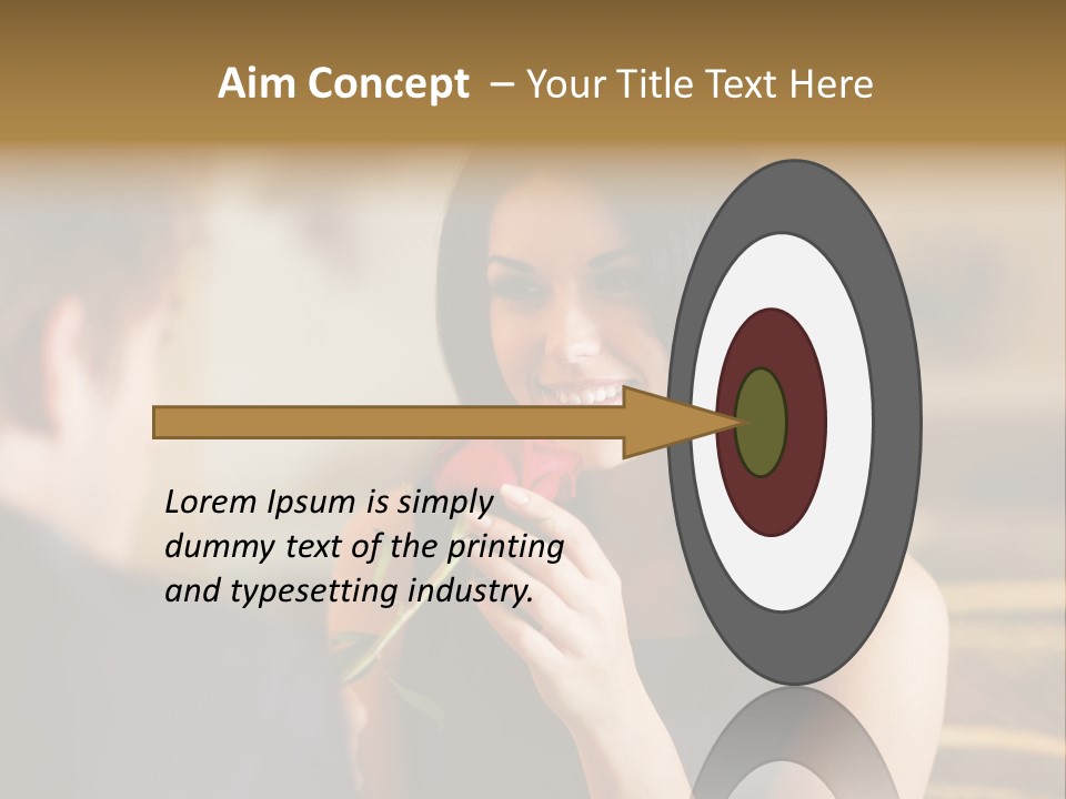 Bar Date Cafe PowerPoint Template