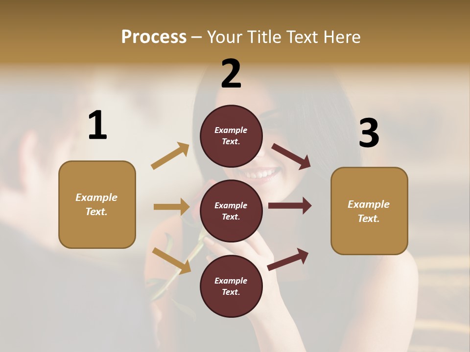 Bar Date Cafe PowerPoint Template