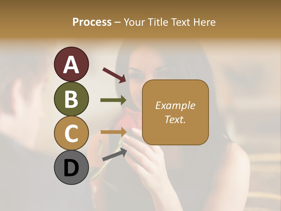 Bar Date Cafe PowerPoint Template