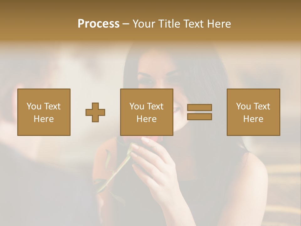 Bar Date Cafe PowerPoint Template