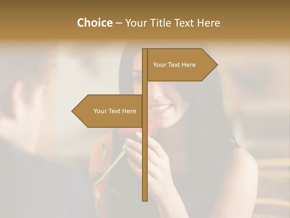 Bar Date Cafe PowerPoint Template