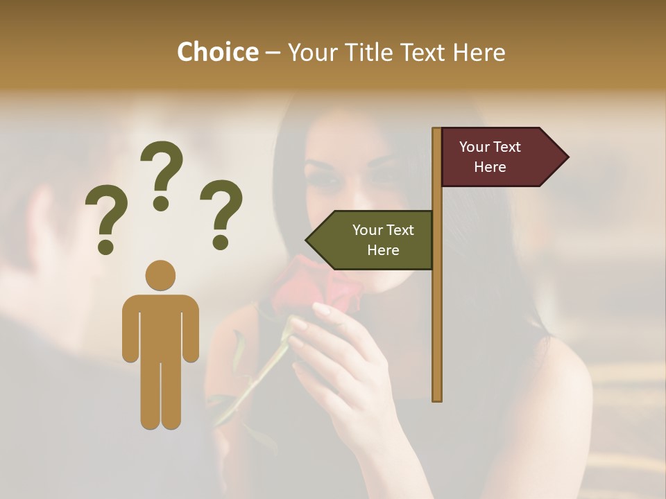 Bar Date Cafe PowerPoint Template