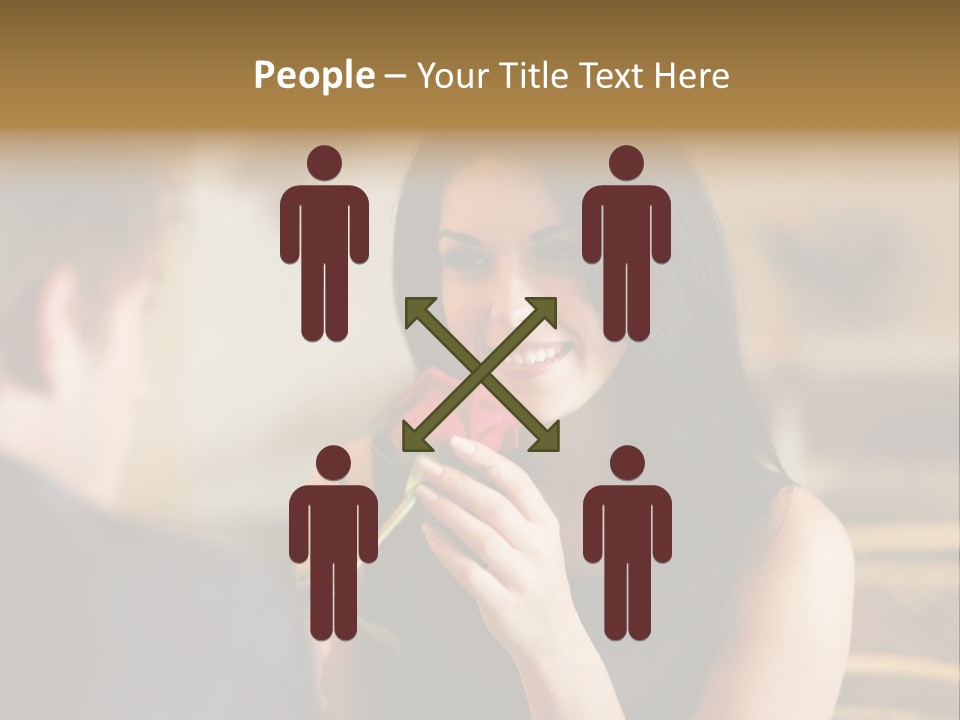 Bar Date Cafe PowerPoint Template