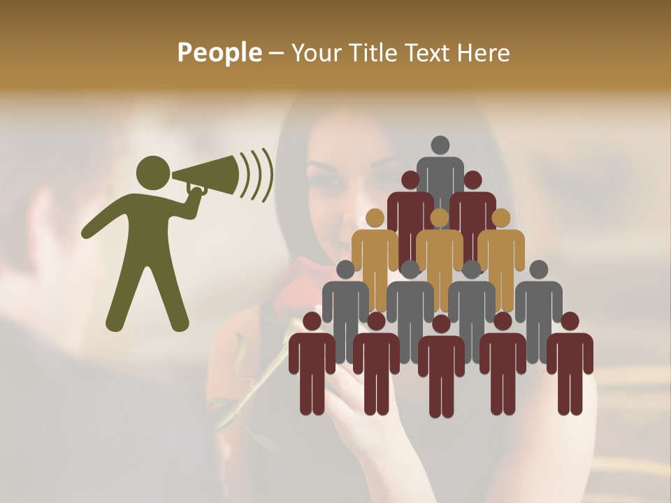 Bar Date Cafe PowerPoint Template