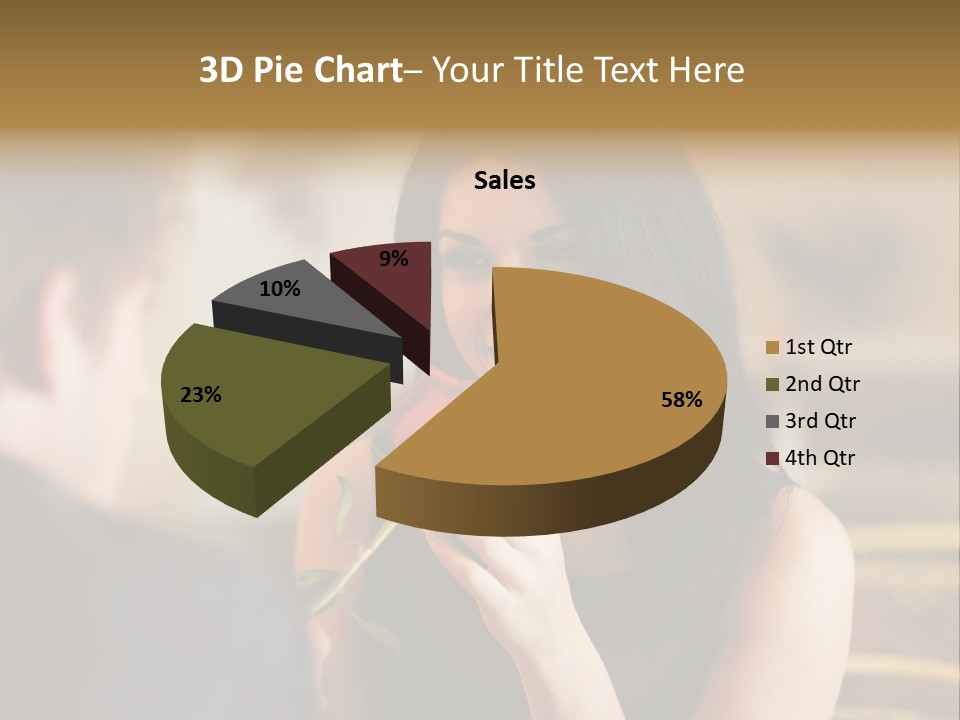 Bar Date Cafe PowerPoint Template
