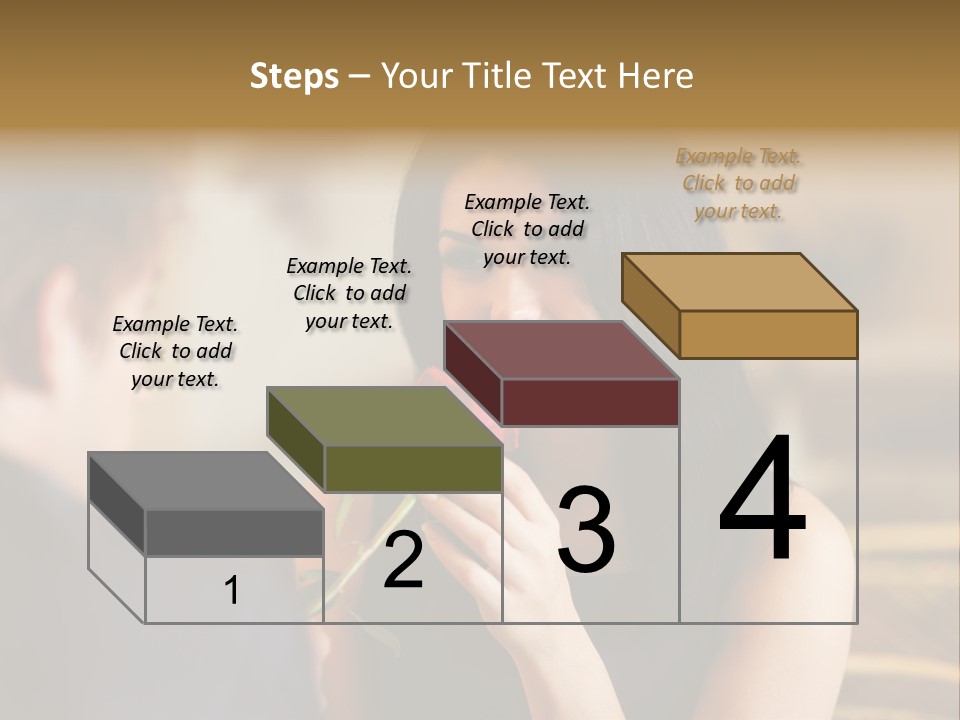 Bar Date Cafe PowerPoint Template