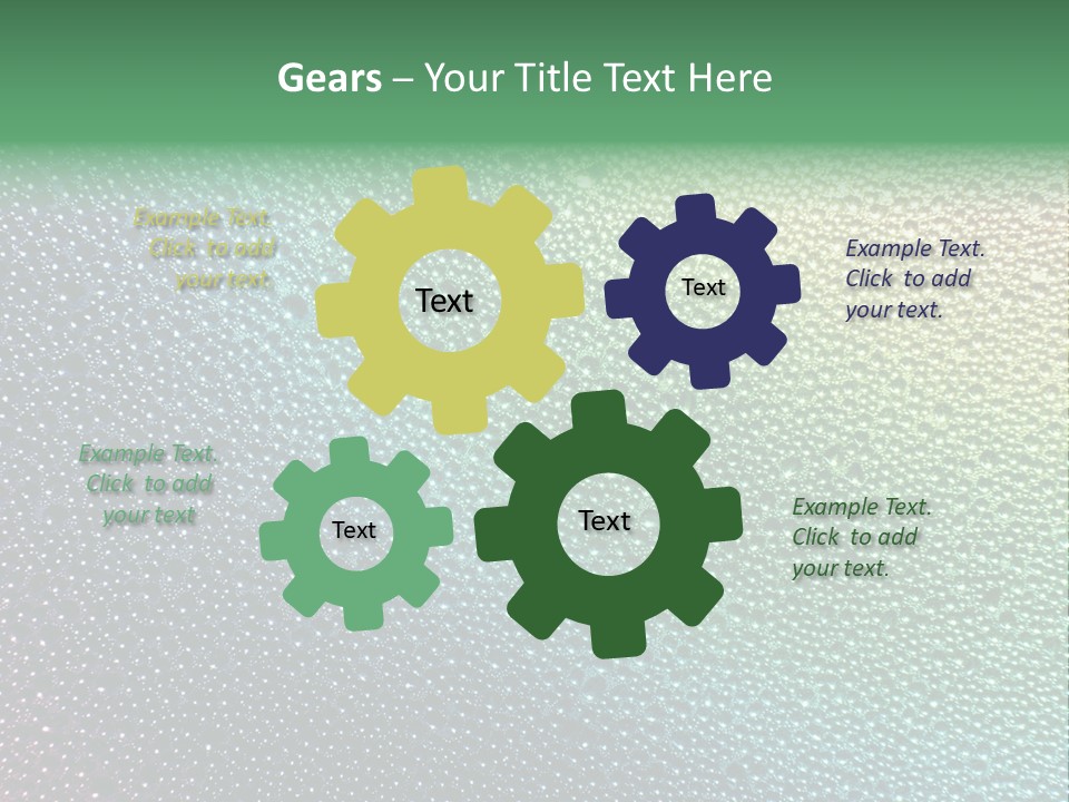 Shiny Texture Sparse PowerPoint Template