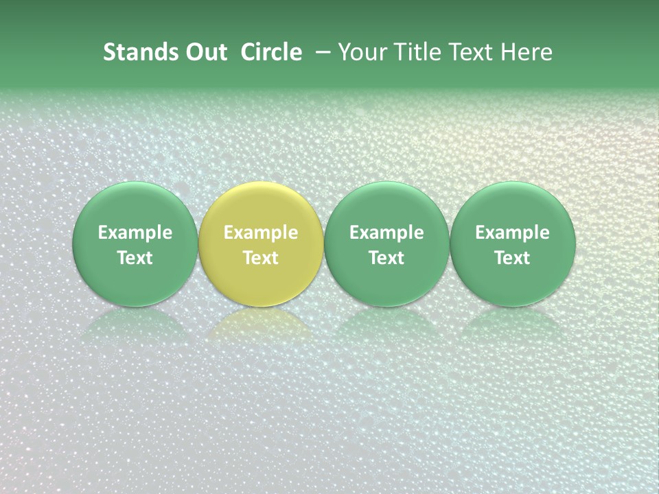 Shiny Texture Sparse PowerPoint Template