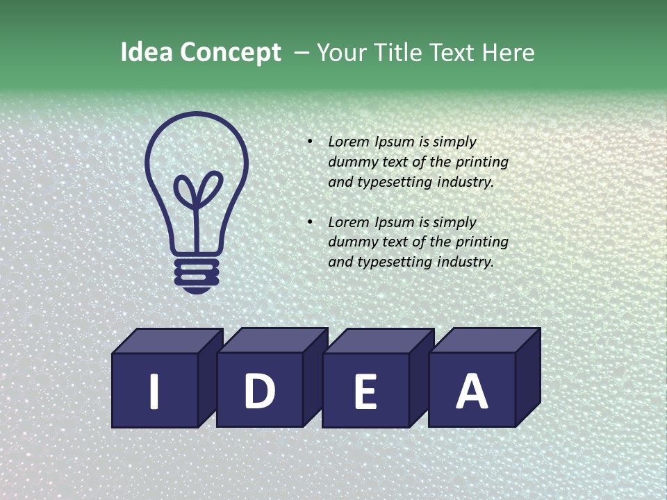 Shiny Texture Sparse PowerPoint Template