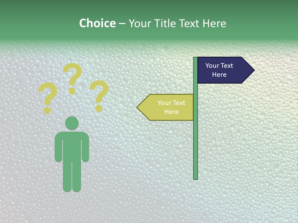 Shiny Texture Sparse PowerPoint Template