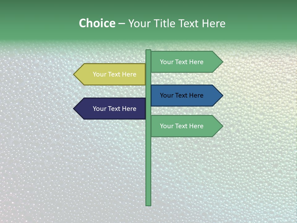 Shiny Texture Sparse PowerPoint Template