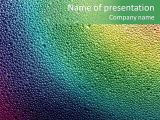 Water Gray Backgrounds PowerPoint Template