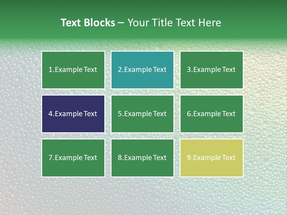 Water Gray Backgrounds PowerPoint Template