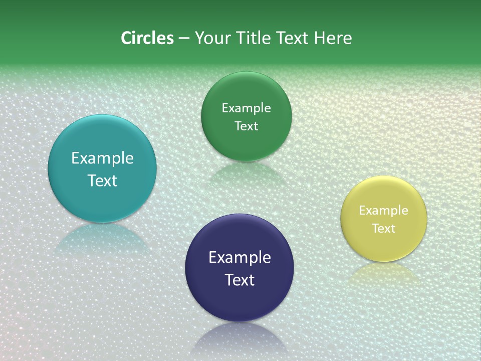 Water Gray Backgrounds PowerPoint Template