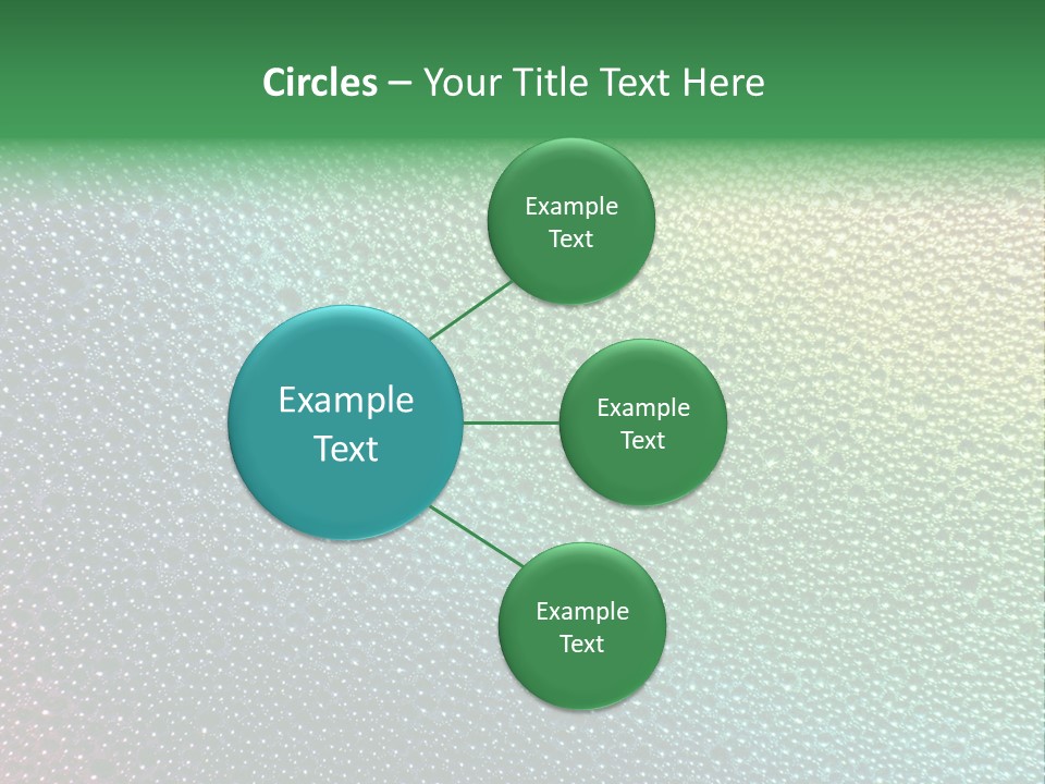 Water Gray Backgrounds PowerPoint Template