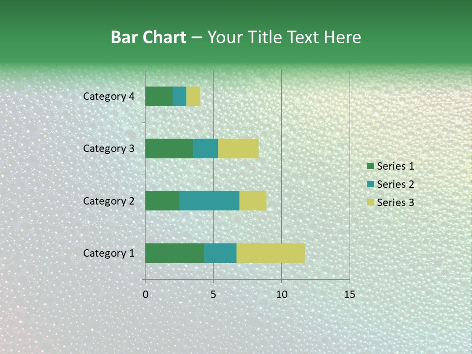 Water Gray Backgrounds PowerPoint Template