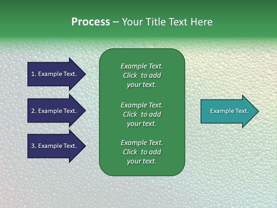 Water Gray Backgrounds PowerPoint Template