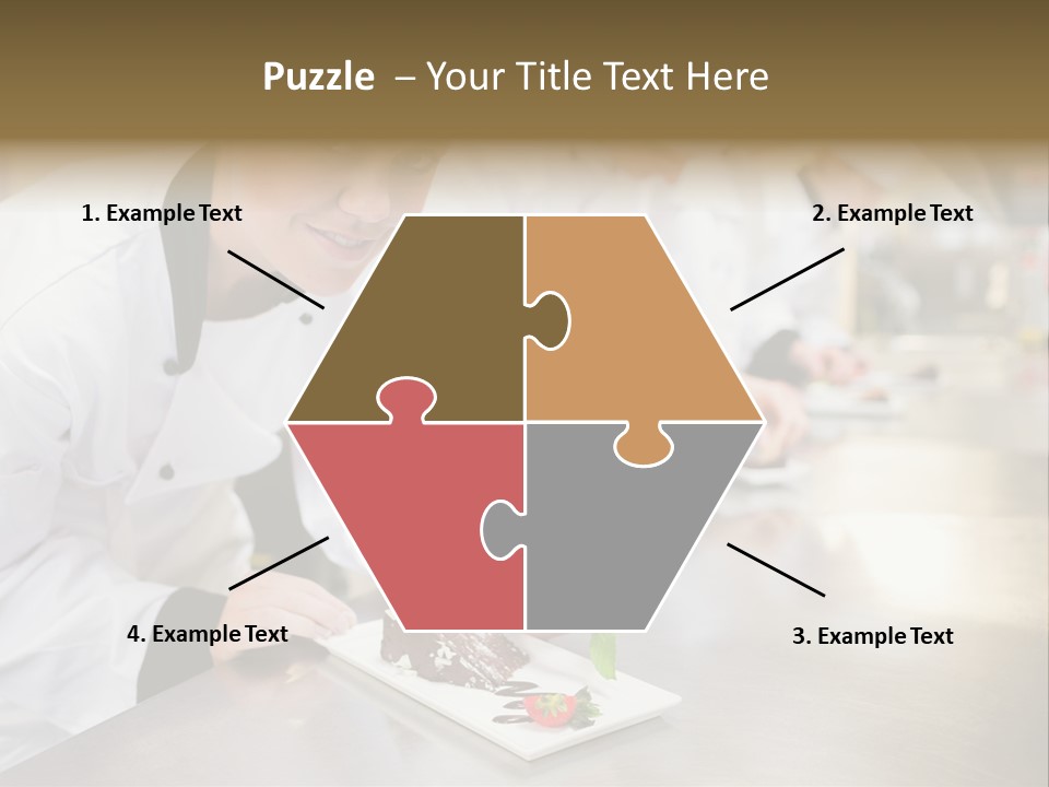 Chef Dish Sweet PowerPoint Template