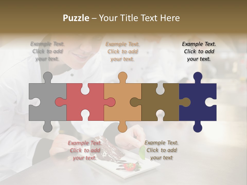 Chef Dish Sweet PowerPoint Template