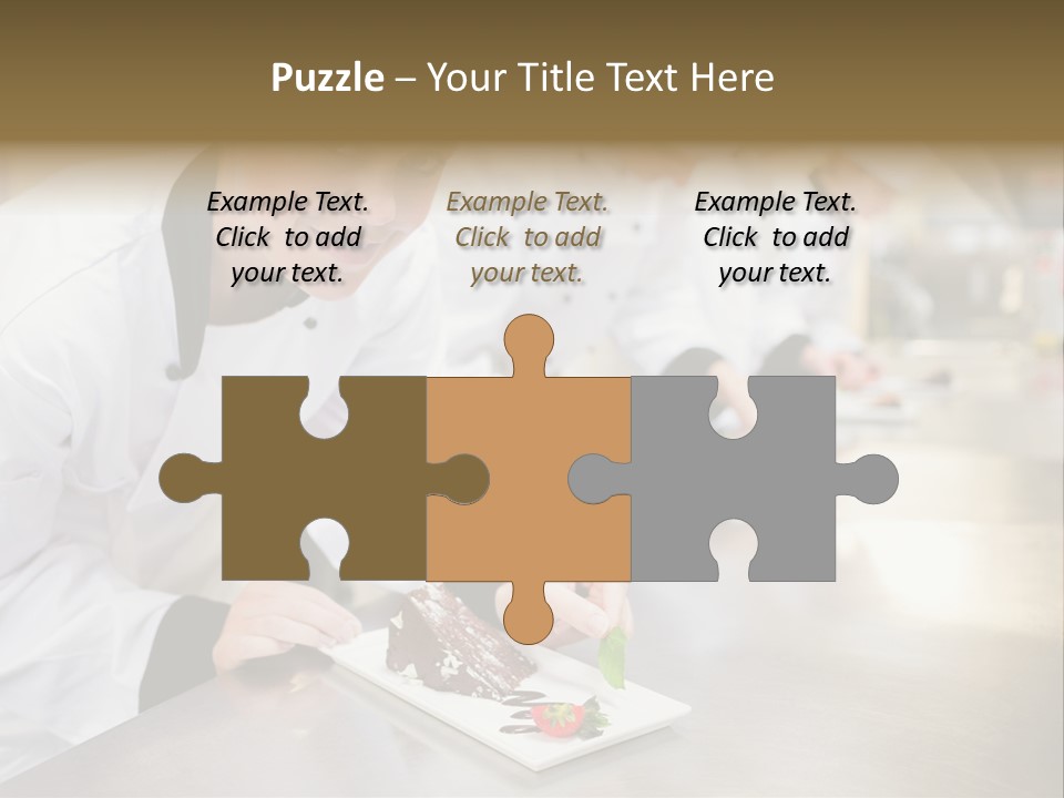 Chef Dish Sweet PowerPoint Template