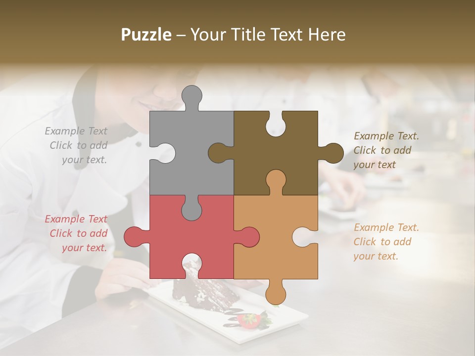 Chef Dish Sweet PowerPoint Template